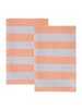 Butlers Küchentuch LITTLE ITALY 2er-Set in Orange / Weiß