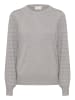 Kaffe Strickpullover KAnanna Regular fit in Grey Melange