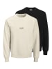 Jack & Jones Sweatshirt Soho in Schwarz / beige