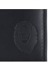 oxmox Leather Geldbörse RFID Schutz Leder 11 cm in schwarz-freedom lion