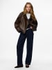 Pieces Bikerjacke in Hot Fudge