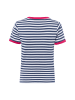Franco Callegari T-Shirt in indigo weiß - 0002