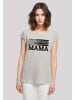 F4NT4STIC T-Shirt Mothers Day Best Mom Tribute in grau meliert
