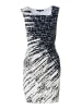 KOROSHI Ärmelloses Midikleid in weiß