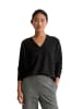 Marc O'Polo Feinstrick-Pullover oversized in Schwarz