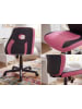 FineBuy Bürostuhl in Rosa / Stoff / 63x63x103