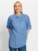 Heine Longbluse in himmelblau