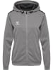 Hummel Reißverschluss Jacke Hmlauthentic Damen in GREY MELANGE
