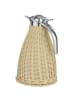 IB Laursen Thermoskanne Natur Poly-Rattan Geflecht 1,5 Liter