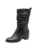 Tamaris Stiefelette in BLACK LEATHER