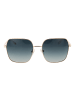 Skechers Damen Sonnenbrillen Quadrat Gold