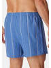 Schiesser Boxershorts Web in Blau / Dunkelblau