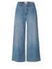 Rosner Hose Mara Wide Leg Cropped in light stone