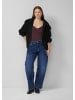 QS T-Shirt  in  4925_bordeaux
