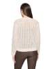 Betty Barclay Grobstrick-Pullover mit Lochmuster in beige