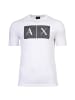 Armani Exchange T-Shirt 1er Pack in Weiß
