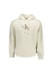 Calvin Klein Weißer Baumwoll-Pullover