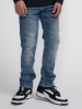 Petrol Industries Starling Straight Fit Denim Siku in Blau
