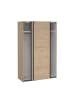 ebuy24 Schiebetürenschrank Bergamo (2-türig) Eiche 139 x 67 cm