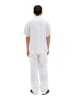 Jack & Jones Stoffhose / Chino JPSTKARL LAWRENCE LINEN comfort/relaxed in Weiß