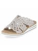 rieker Pantolette in silver