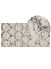 Beliani Shaggy YEREVAN in Beige/Grau - (W) 80 x (H) 80 x (L) 150 cm