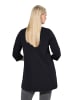 Ulla Popken Longshirt in schwarz