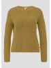 QS Strickpullover in 85W0_senf