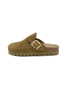 billowy Pantoletten  in khaki