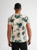 Petrol Industries T-Shirt mit Allover-Print Carbón in Braun
