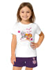 Paw Patrol Paw Patrol Schlafanzug - Play -  Kurzarm in weiß/violett