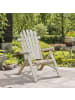 Outsunny Adirondack Gartenstuhl 83L x 68B x 101H cm Natur