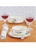 Villeroy & Boch 6er Set Suppen-Untertassen Vieux Luxembourg in Weiß-Blau ø 18,6 cm in weiß-blau