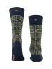 Burlington Socken X-Mas Tartan in Marine