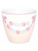 Greengate Latte Cup Happy Birthday in Weiß | Rosa