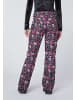 Chiemsee Skihose in Schwarz-Pink