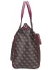 Guess Shopper Latona Carryon Large Tote in Brown Logo