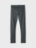 name it Leggings 2er-Set Regular Fit weich bequem Basic in Grau-Grün
