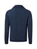 Ragman Strickjacke in indigo - 0002