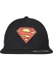 Merchcode Cap "Superman Snapback" in Schwarz
