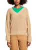 ESPRIT Pullover in cream beige