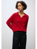 Street One V-Kragen Pullover für Damen in rot