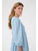 Kaffe Kleid KAmona Regular fit in White Blue Stripe