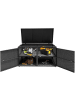 COSTWAY Auflagenbox 335L in Schwarz