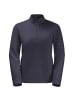 Jack Wolfskin Funktions-Fleecepullover TAUNUS HZ in Grau