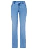 Paddock's 5-Pocket Jeans LARA in light blue used moustache