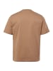 JP1880 Kurzarm T-Shirt in dunkelbeige