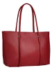 Cluty Shopper FLIORI echt Leder in rot
