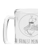 Mr. & Mrs. Panda Bierglas Glühwürmchen mit Spruch in Transparent