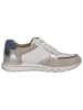 Caprice Sneaker in WHITE/SILVER